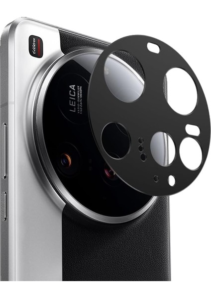 Xiaomi 15 Ultra Kamera Lens Koruyucu Temperli Cam Siyah 2 Adet