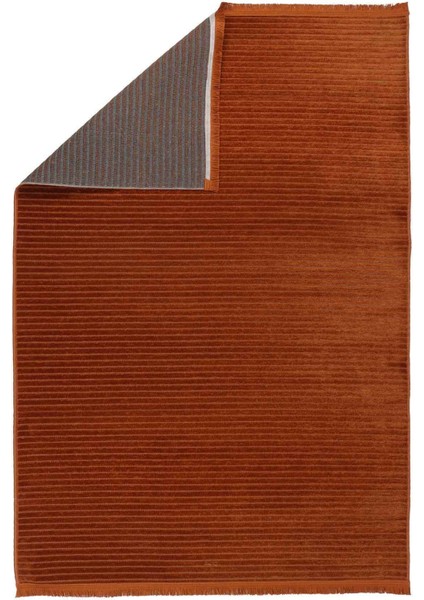 Leona Şönil Dokuma Halı | Kaymaz Tabanlı Makinede Yıkanabilir Halı| Salon Halısı| Kiremit |LON01 fiyatları