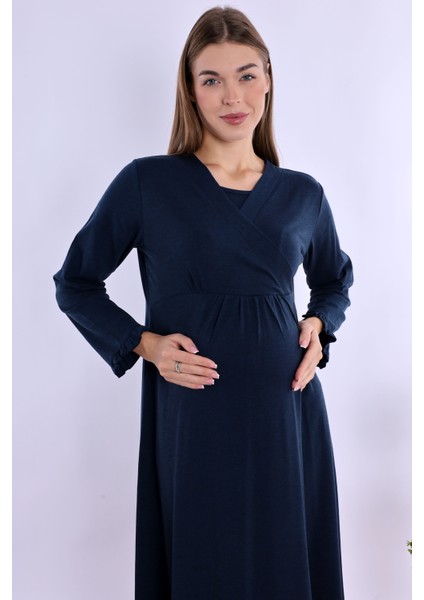 Lacivert Hamile Lohusa Gecelik fiyatları