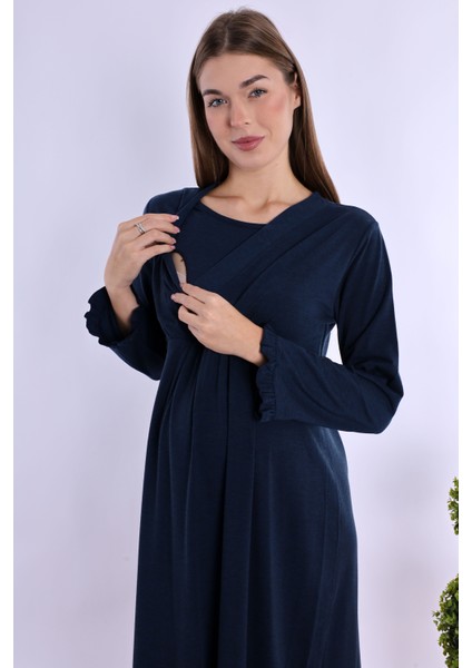 Lacivert Hamile Lohusa Gecelik fırsatları