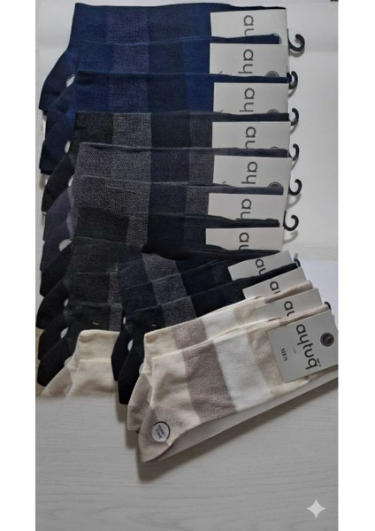 Modal Erkek Soket Çorabı, Asorti 12'li Kutu modelleri