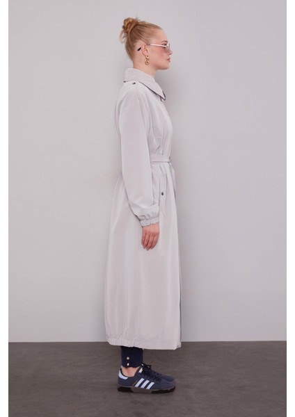 Taş Kapitone Detaylı Trençkot fiyatları