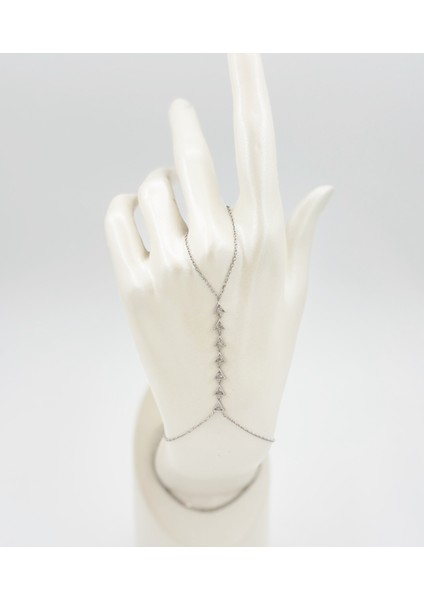 925 Gümüş Lucky Triangle Şahmeran