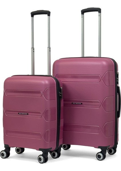 Lucas Polipropilen Kırılmaz Valiz, Kabin Boy&orta Boy