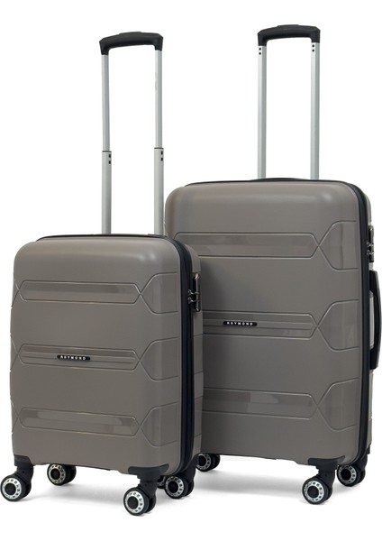 Lucas Polipropilen Kırılmaz Valiz, Kabin Boy&orta Boy