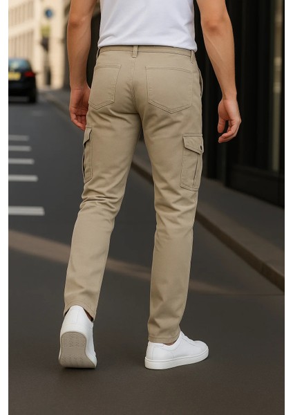 Erkek Günlük Trend Bol Paça Taş Kargo Pantolon indirimleri