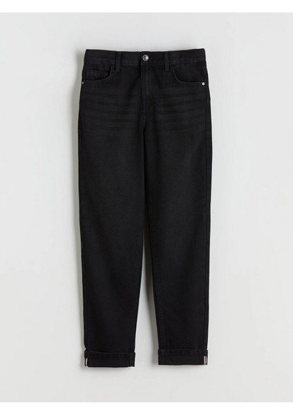 Lcw Kids Siyah Regular Fit Erkek Çocuk Jean Pantolon