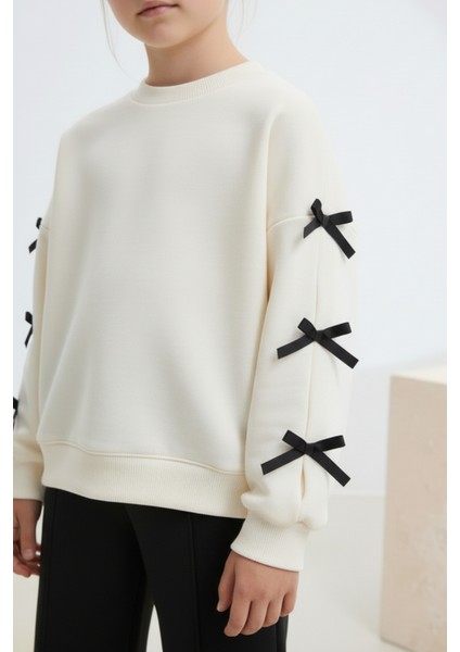 Kolları Fiyonklu Ispanyol Paça Taytlı Kız Çocuk Alt Üst Takım fırsatları