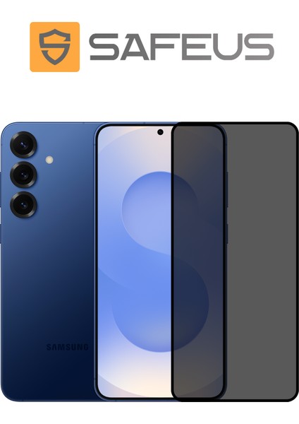 Samsung S25 Tam Kaplayan Hayalet Parmak Izi Bırakmayan Safir Ekran Koruyucu Cam