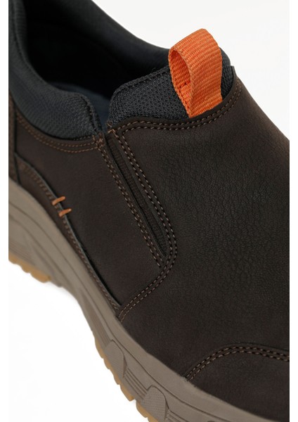 Arıs 5pr Kahverengi Erkek Slip On
