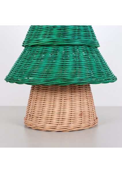 Mylamp Dekoratif 35X60 Cm. Rattan Yılbaşı Ağacı modelleri