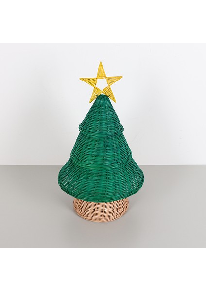 Mylamp Dekoratif 35X60 Cm. Rattan Yılbaşı Ağacı fırsatları