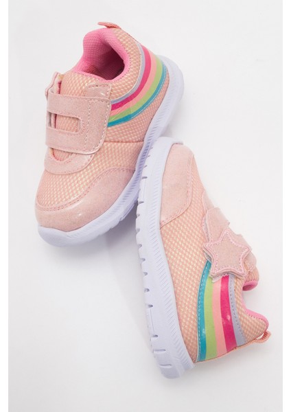 Kız Çocuk Pembe Günlük Spor Ayakkabı