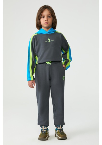 Bg Store Erkek Çocuk Antrasit Eşofman Altı