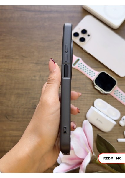 Redmi 14C Uyumlu Kamera Korumalı Darbeye Dayanıklı Renk Atmayan Keep Silikon Kılıf modelleri