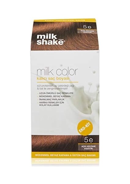 Milk Shake Milk Color Eko Kit Saç Boyası 5e (0.5 G) fiyatları