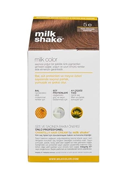 Milk Shake Milk Color Eko Kit Saç Boyası 5e (0.5 G) modelleri