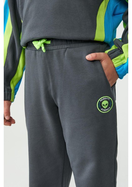 Bg Store Erkek Çocuk Antrasit Eşofman Altı modelleri