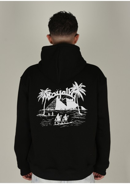 Loyalty Baskılı Kapüşonlu Sweatshirt