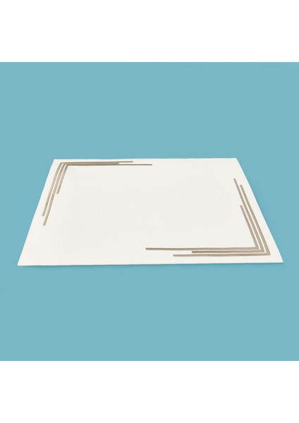 Kitchen Deri Amerikan Servis - Krem - 32X44 cm modelleri