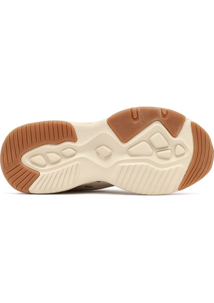 Kadın Bej Bağcıklı Kalın Tabanlı Sneaker 25AFD494114 fırsatları