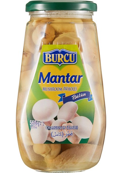 Burcu Gıda 560 gr Mantar Konservesı (Butun) fiyatları