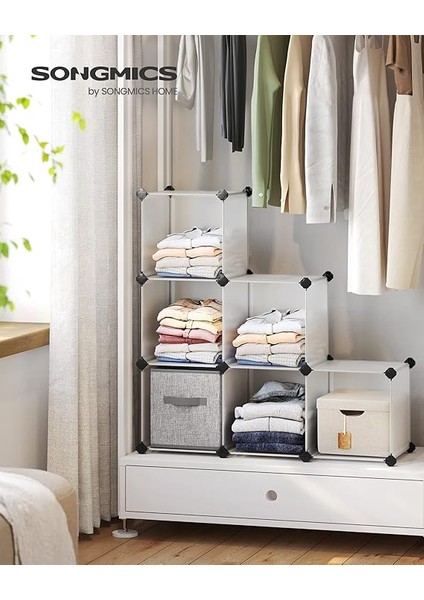 Takılabilir Raf, Plastik Raf, Dıy Küp Raf, Basamaklı Raf, Raf Sistemi, 6 Bölme, Oyuncaklar, Ayakkabılar, Kitaplar, Oturma Odası, Çocuk Odası, Yatak Odası, 93 x 31 x 93 Cm, Beyaz LPC111S fiyatları