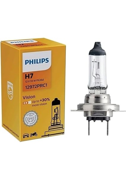 H7 55WATT +%30 Fazla Işık Ampul Premium Halogen(1 Adet) fiyatları