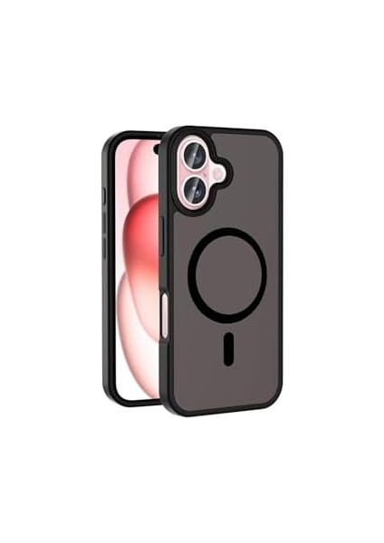 16 ile Uyumlu Sio Mat Siyah Kılıf – Magsafe ile Uyumlu, Kamera Korumalı, Şok Emici fiyatları
