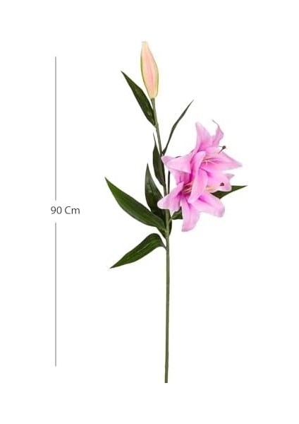 Yapay Çiçek Lilyum Pembe 90 Cm. fiyatları