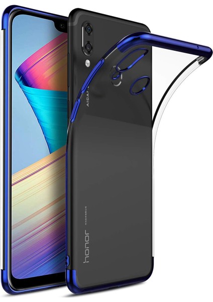 Play Için Kılıf Skyfall Transparent Clear Mavi [ Play ile Uyumlu Kılıf - Mavi]