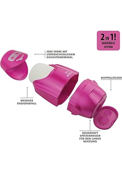 E-Bot Silgili Kalemtiras Metalik Pembe Tekli fiyatları