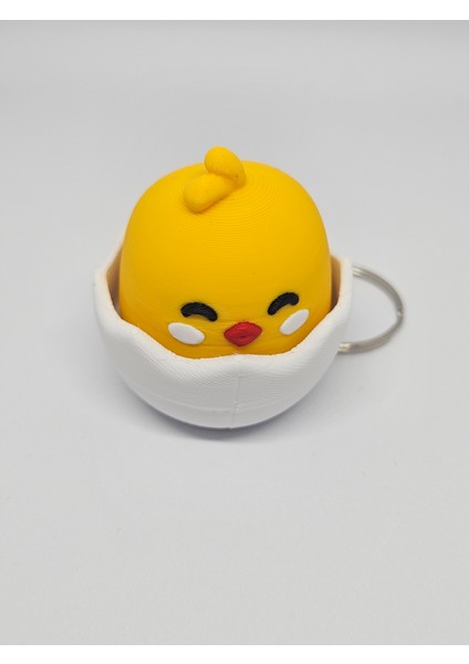 Aysbistudio Tıktık Civciv - Klavye Sesi Çıkartan Sevimli Anahtarlık