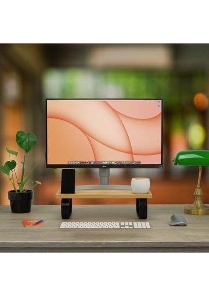 Monitör Standı, Monitör Ünitesi, Ahşap Masa Üstü Monitör Standı modelleri