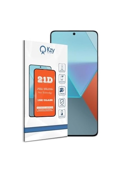 Iletişim 13 Pro ile Uyumlu Tam Kaplayan 21D Temperli Ekran Cam fiyatları