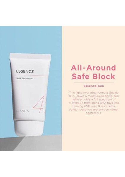 Mıssha Aydınlatıcı ve Nemlendirici Güneş Krem Ex SPF45, Pa 50 Mililitre fiyatları
