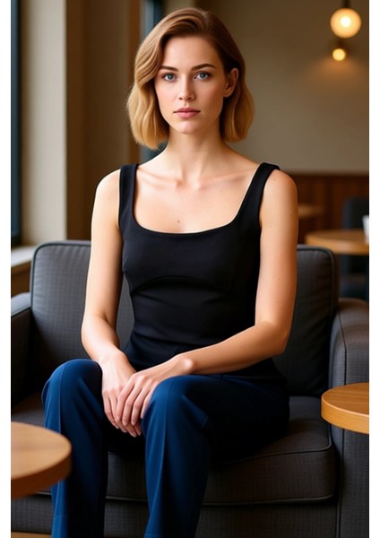 Sırt Fiyonklu Bluz Fitted Kalıp %88 Polyester Yazlık Casual Şık Görünüm Trend Tasarım