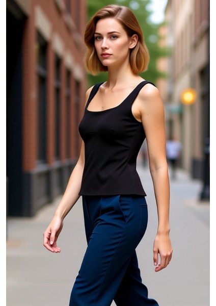 Sırt Fiyonklu Bluz Fitted Kalıp %88 Polyester Yazlık Casual Şık Görünüm Trend Tasarım fırsatları