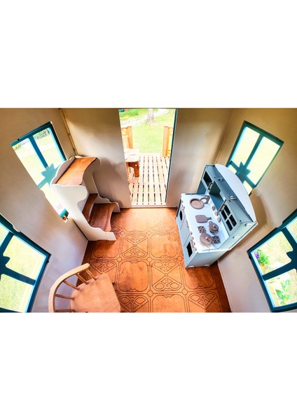 Ahşap Yerden Yüksek Ağaç Oyun Evi fırsatları