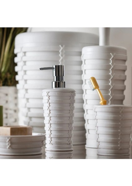 Litaetrend Palm Tuvalet Fırçası Beyaz ROYALEKS-E22