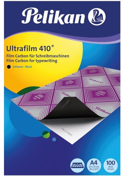 410 Ultrafilm Siyah Plastik KARBON(100LÜ) - PL404483CRSI