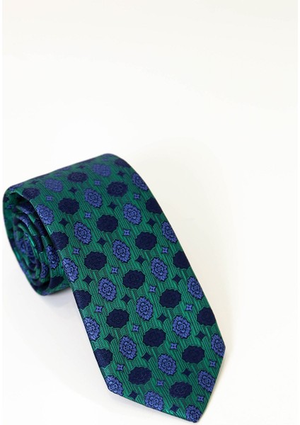 Desenli Renkli Kravat
