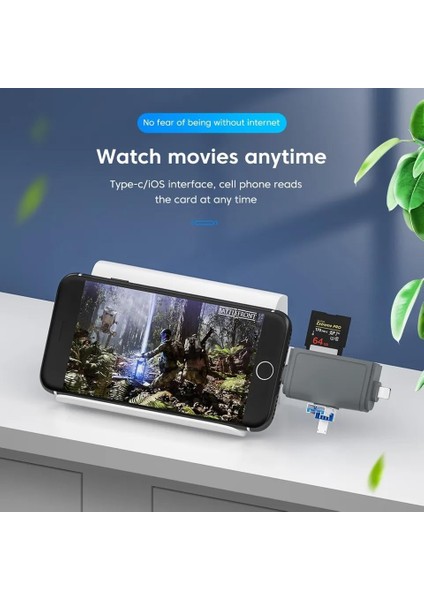 7in1 Micro Usb, Type C, Iphone 15, 14, 13, 12, 11 Pro,pro Max Uyumlu, Multi, Kart Okuyucu, Otg, Sd Tf USB Dönüştürücü fiyatları