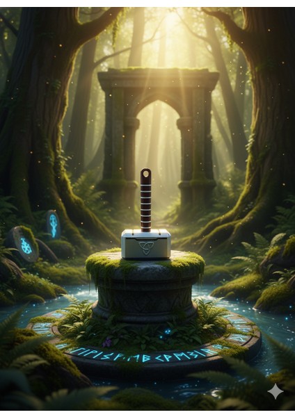 Thor’un Çekici Mjolnir Marvel Temalı Anahtarlık – Özel Tasarım Hediyelik | 3D Baskı Koleksiyon Ürünü indirimleri