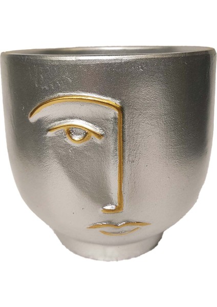 Rondon Küçük Vazo Gümüş