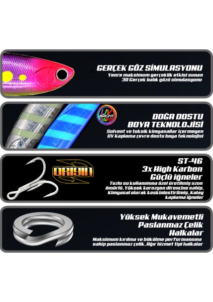 Aragon Vixen Vib 70MM 18GR Vibrasyon Maket Balık modelleri