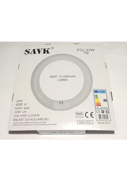 T9 Simit Ampul Beyaz Işık Mercekli Masa Lambası Ampulü