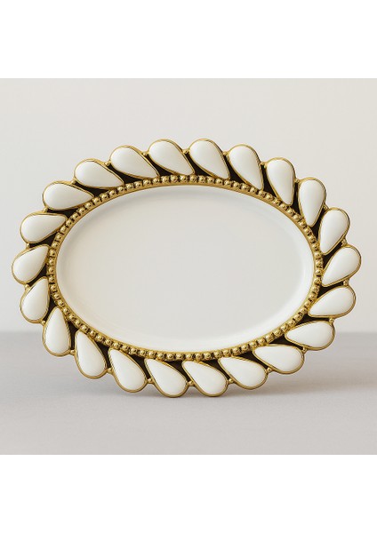 Mutfak Lüx Oval Kayık 30*20