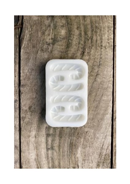 Concept Baston Şeker Mini Dörtlü Mum Kalıbı (Silikon) modelleri