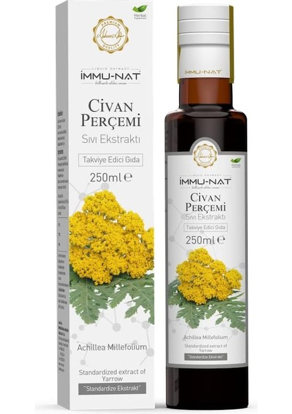 Immu-Nat Civan Perçemi Ekstraktı Sıvı 250 ml fiyatları